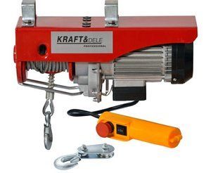 Лебідка електрична 250 кг Kraft&Dele KD1524 KD1524 фото
