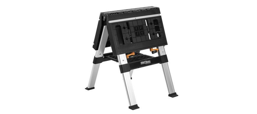 Складаний робочий стіл Kraft&Dele KD11870 верстак для столярних і ремонтних робіт навантаження до 350 кг KD11870 фото